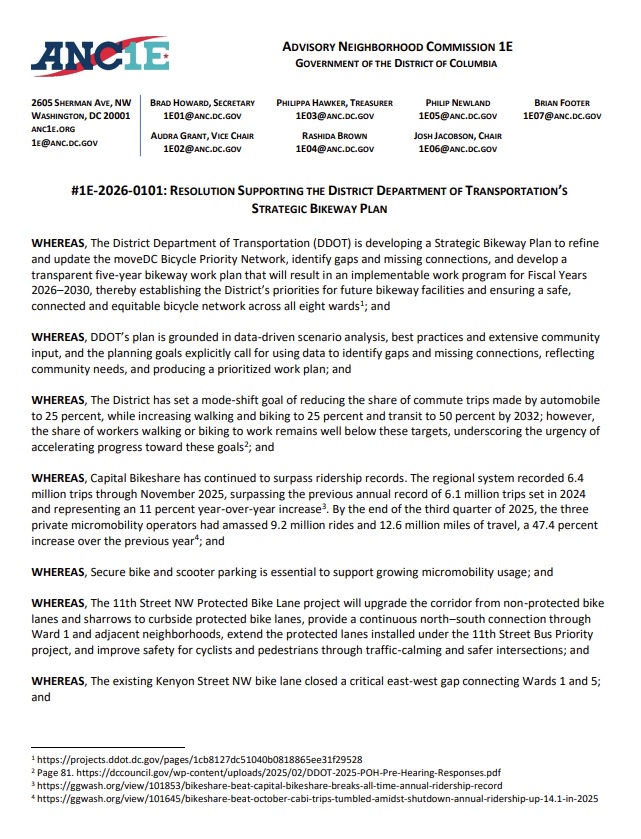 Strategic Bikeway Plan