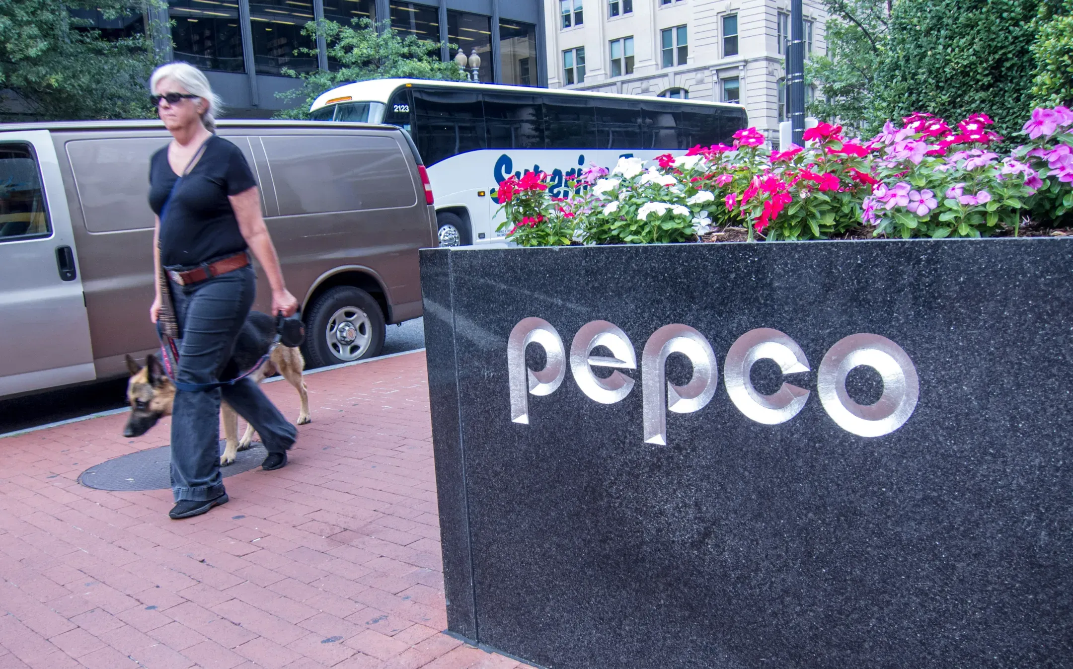Pepco building logo